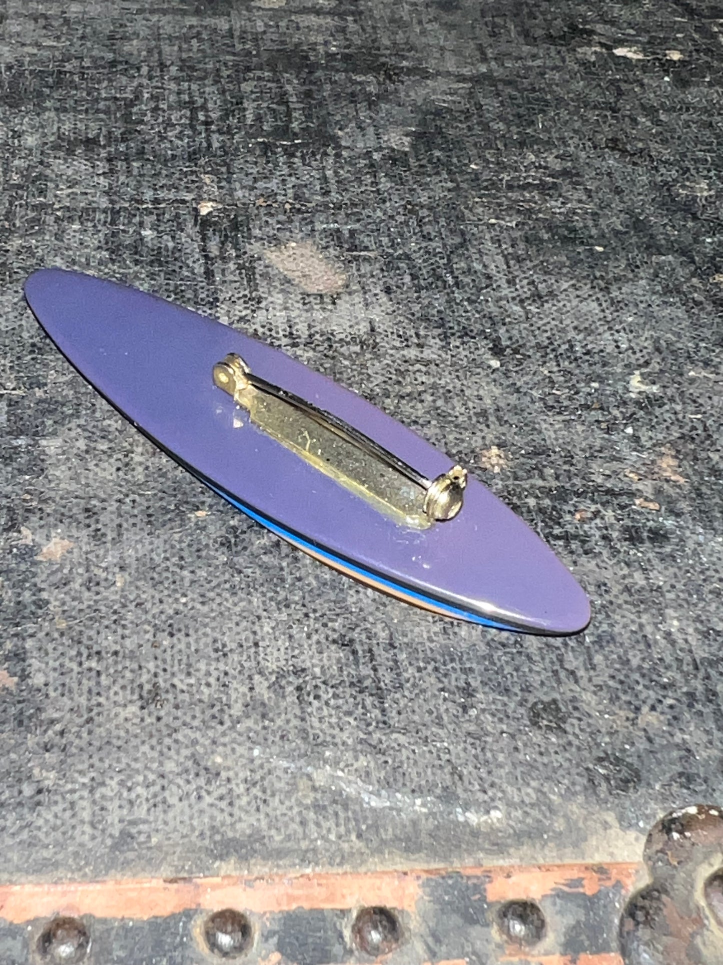 Bold Layered Resin Brooch