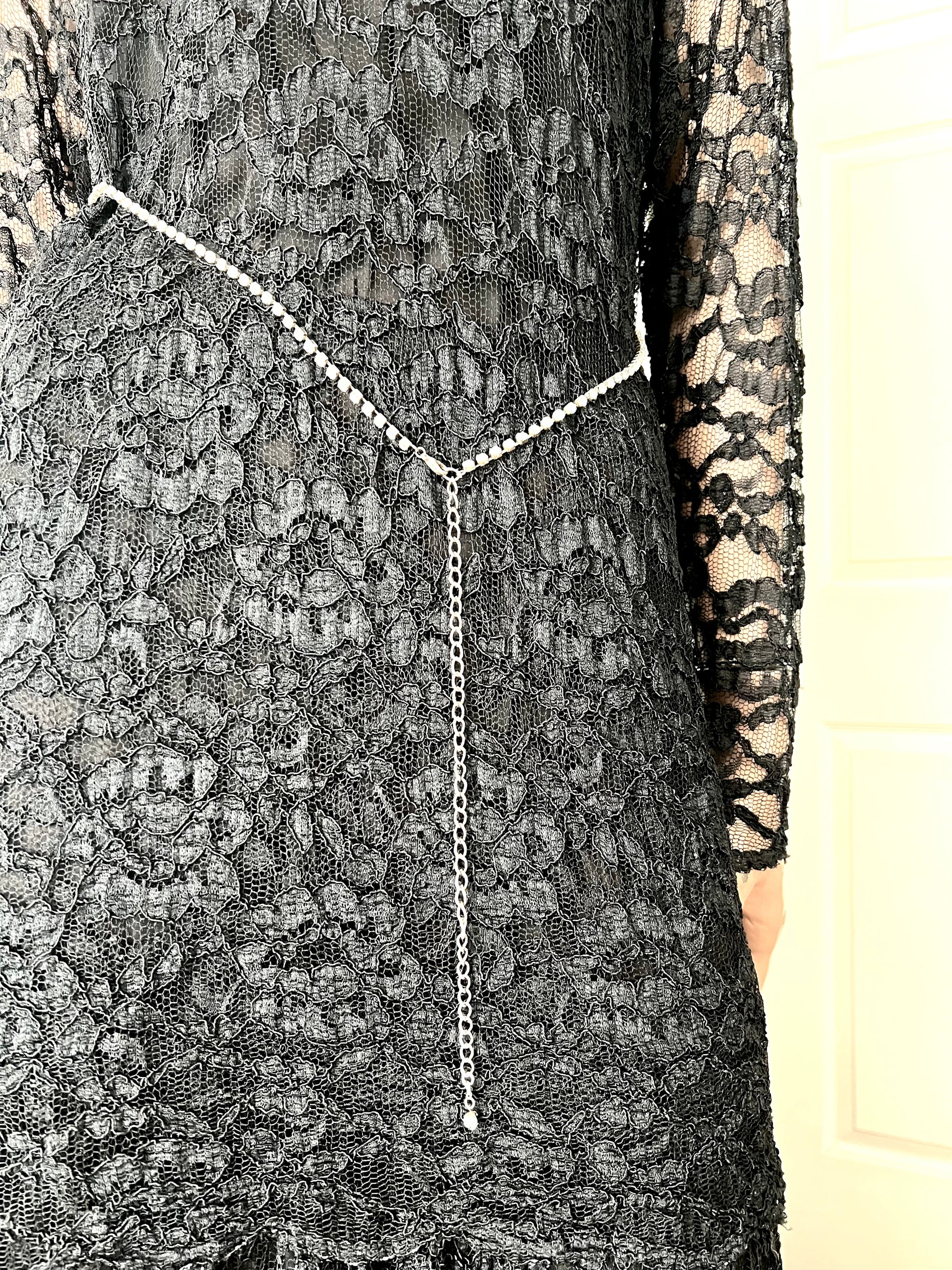 Single Strand Rhinestone Belt/Necklace