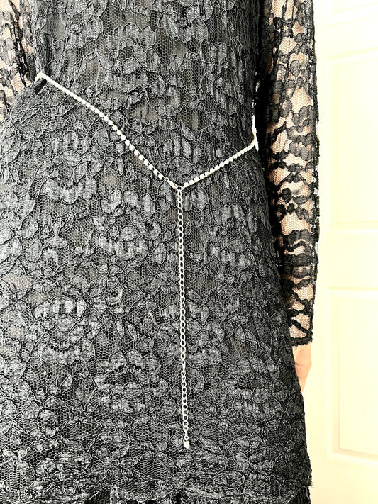 Single Strand Rhinestone Belt/Necklace