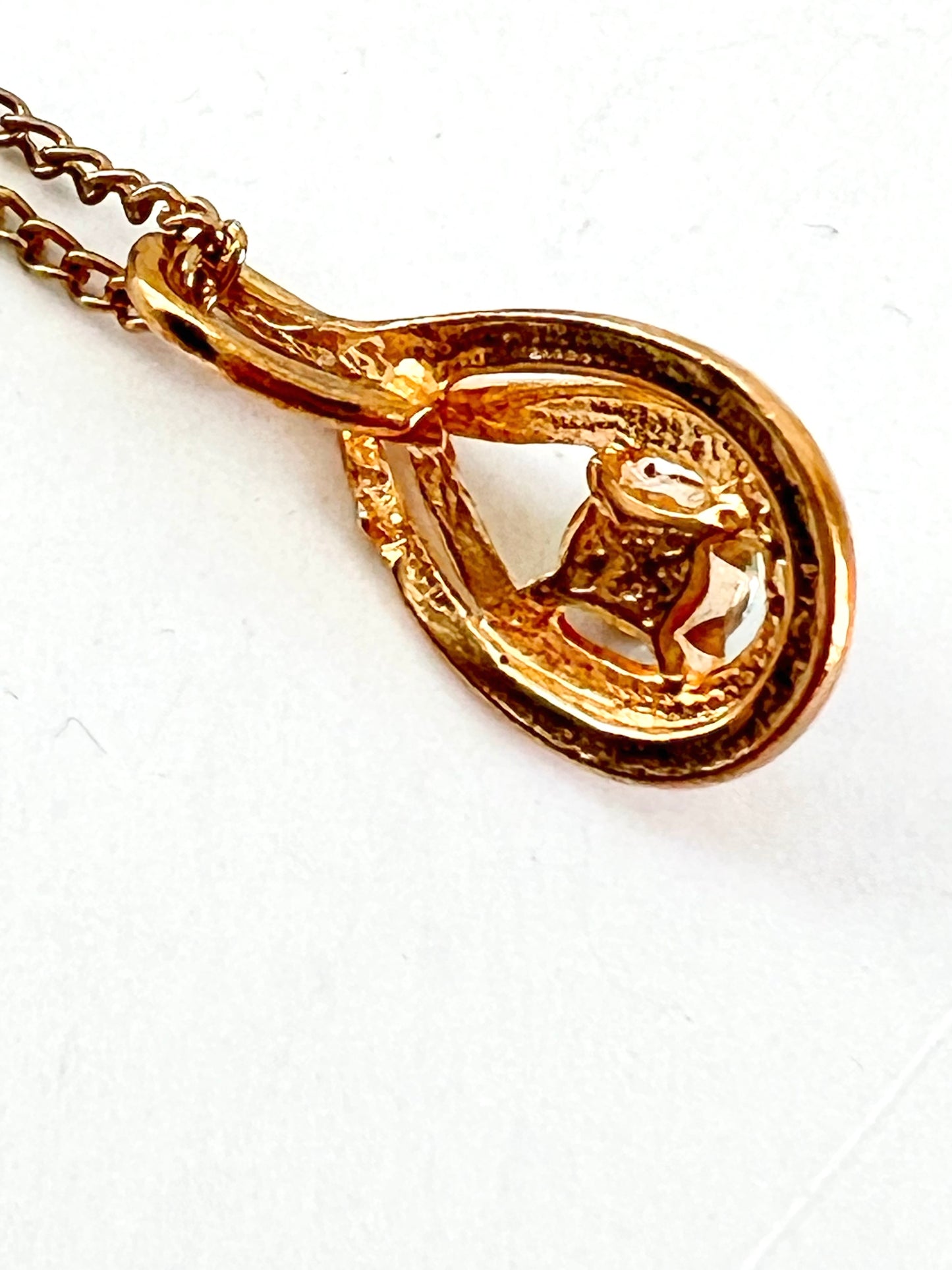 Simulated Emerald Necklace by Ronté of Beverly Hills