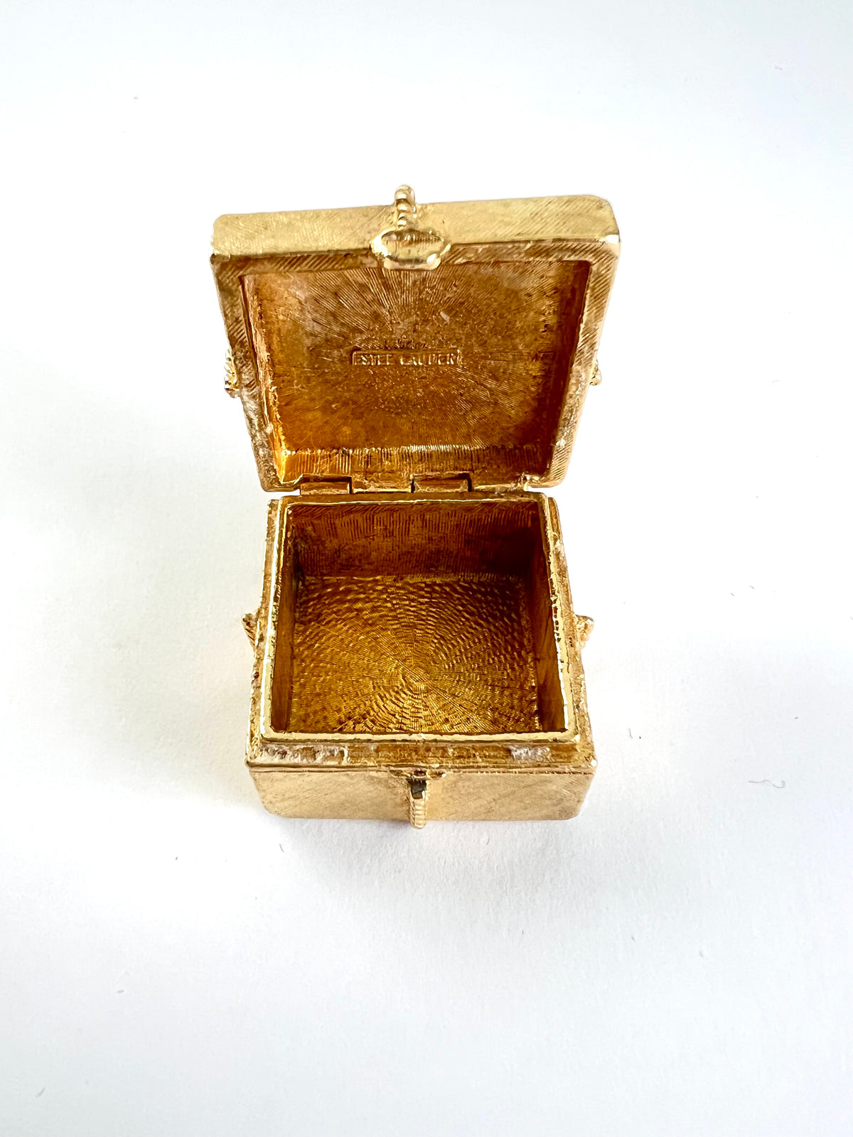 Estee lauder Solid Perfume Compact  "Gift Box"