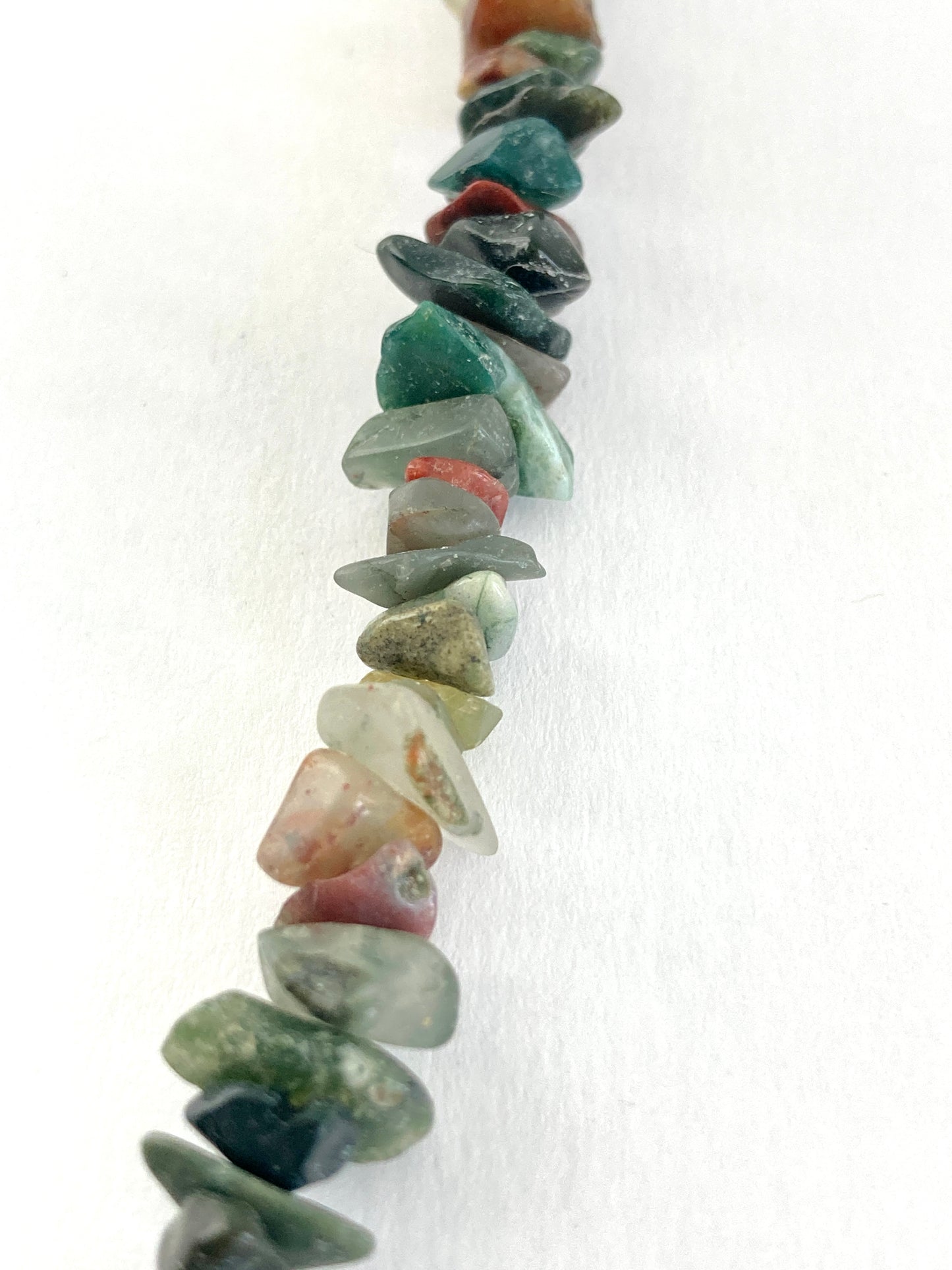 Mixed Gemstone Chip Necklace