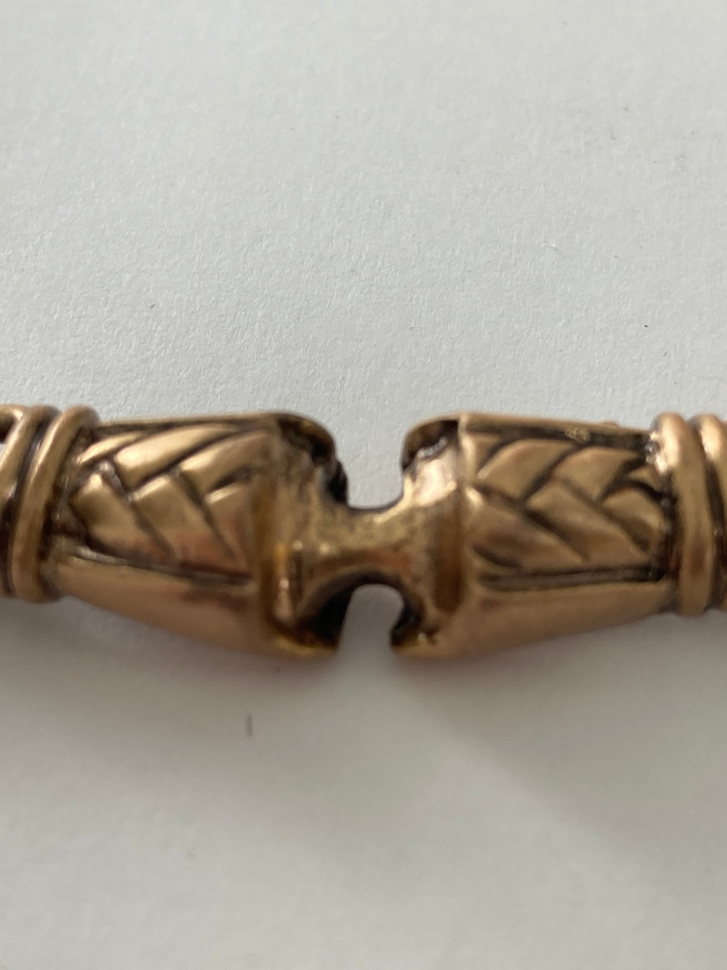 Egyptian Revival Brass Necklace