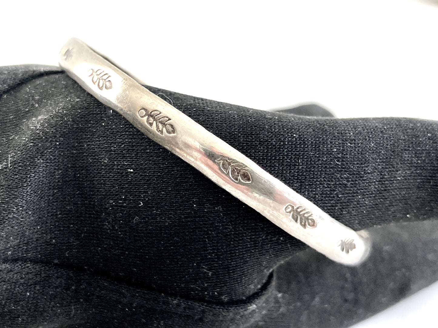 Vintage Sterling Bangle Bracelet Stamped Mexico