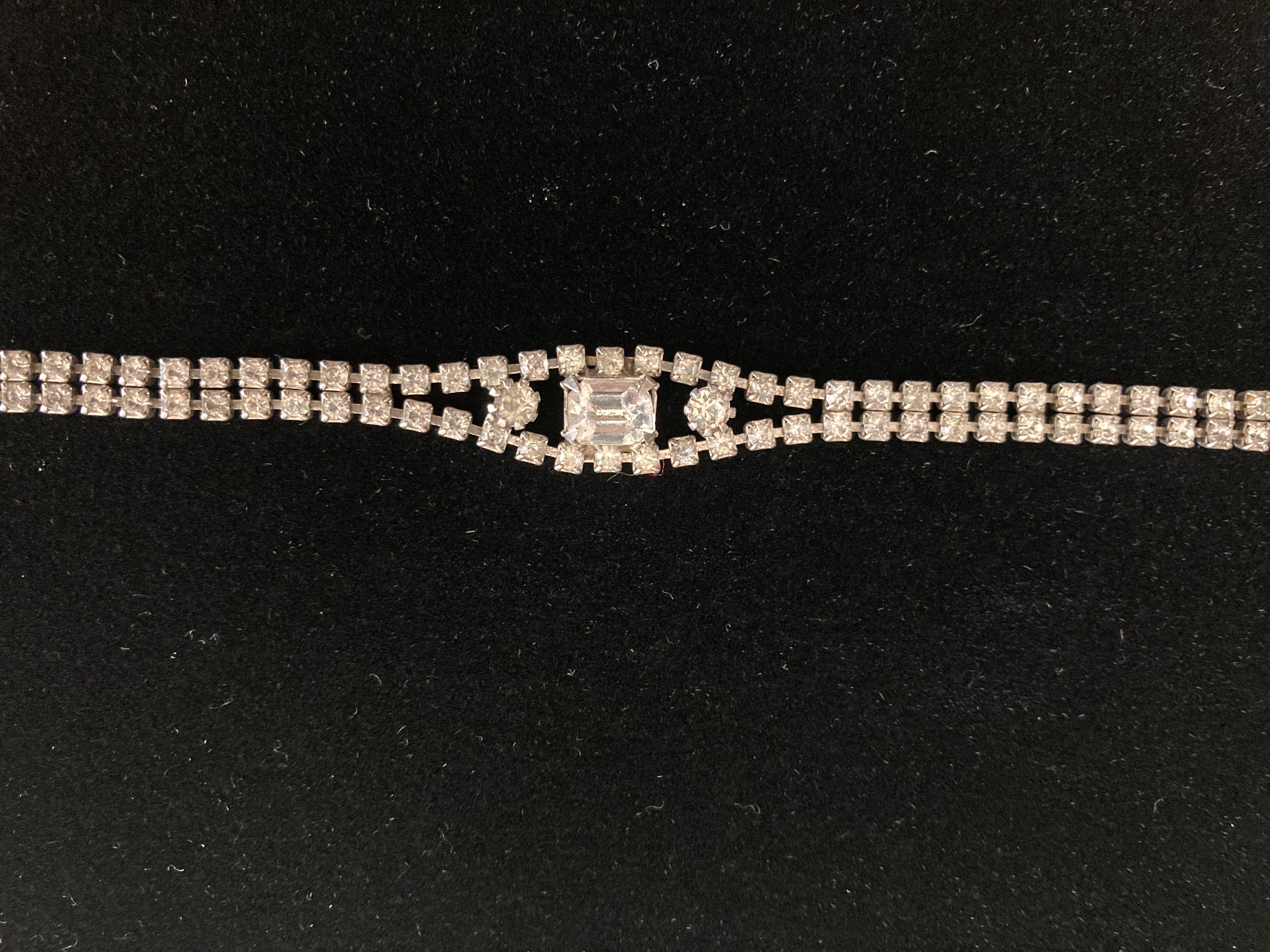 Vintage Rhinestone Bracelet hot