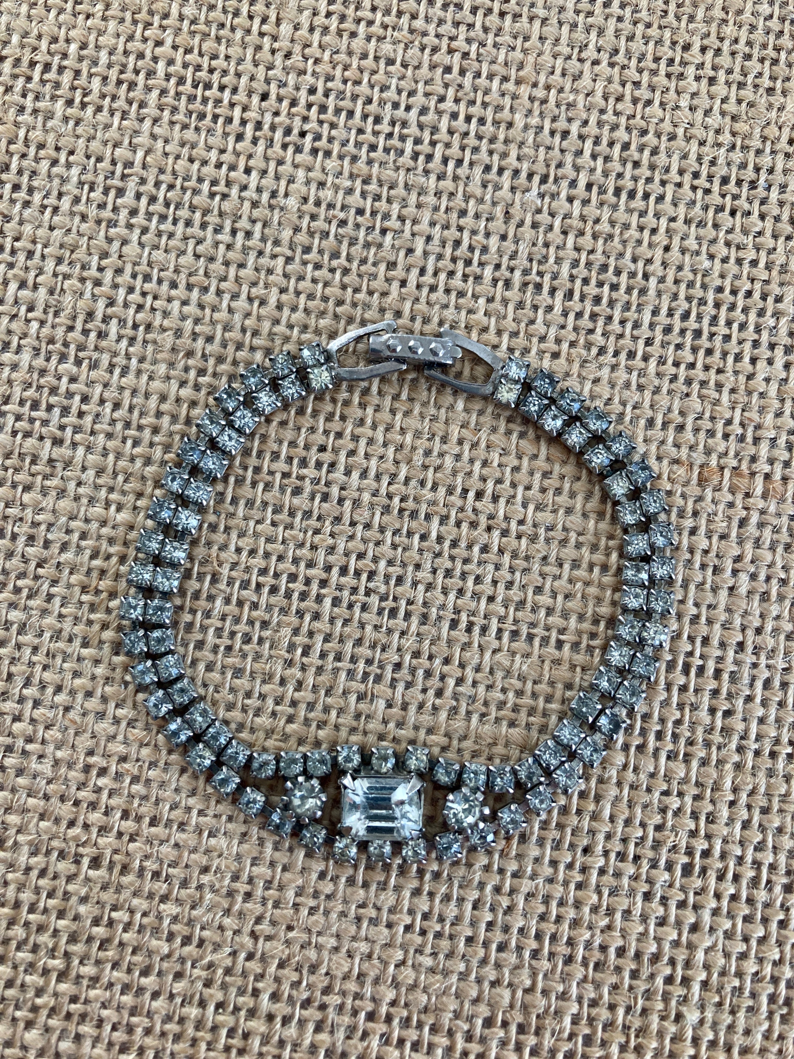 Vintage Rhinestone Bracelet – Vintage Renude