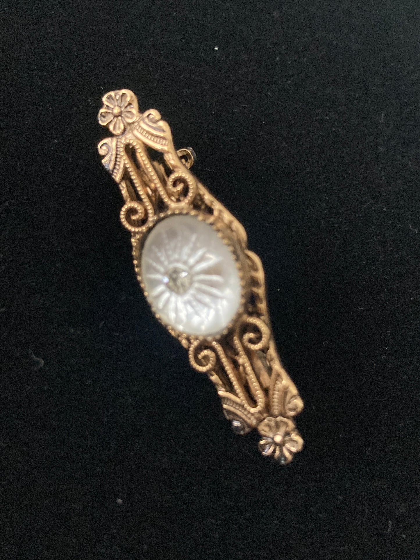 Modern Victorian Revival Bar Brooch