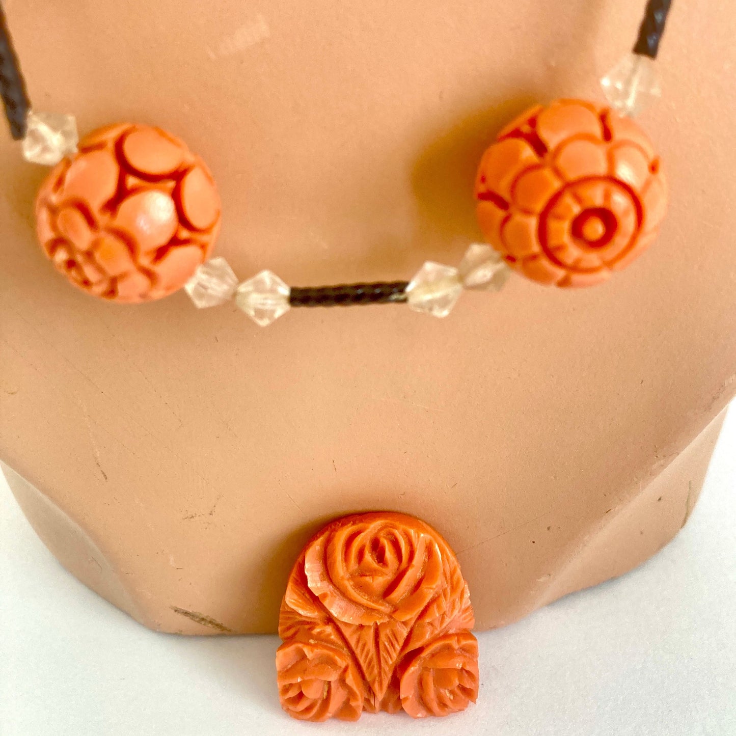 1930s Celluloid Jewelry set