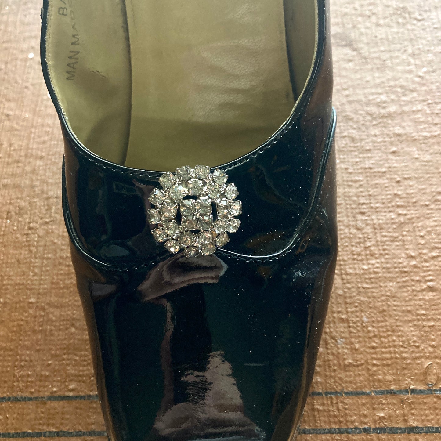 Crystal Clear Rhinestone Shoe Clips