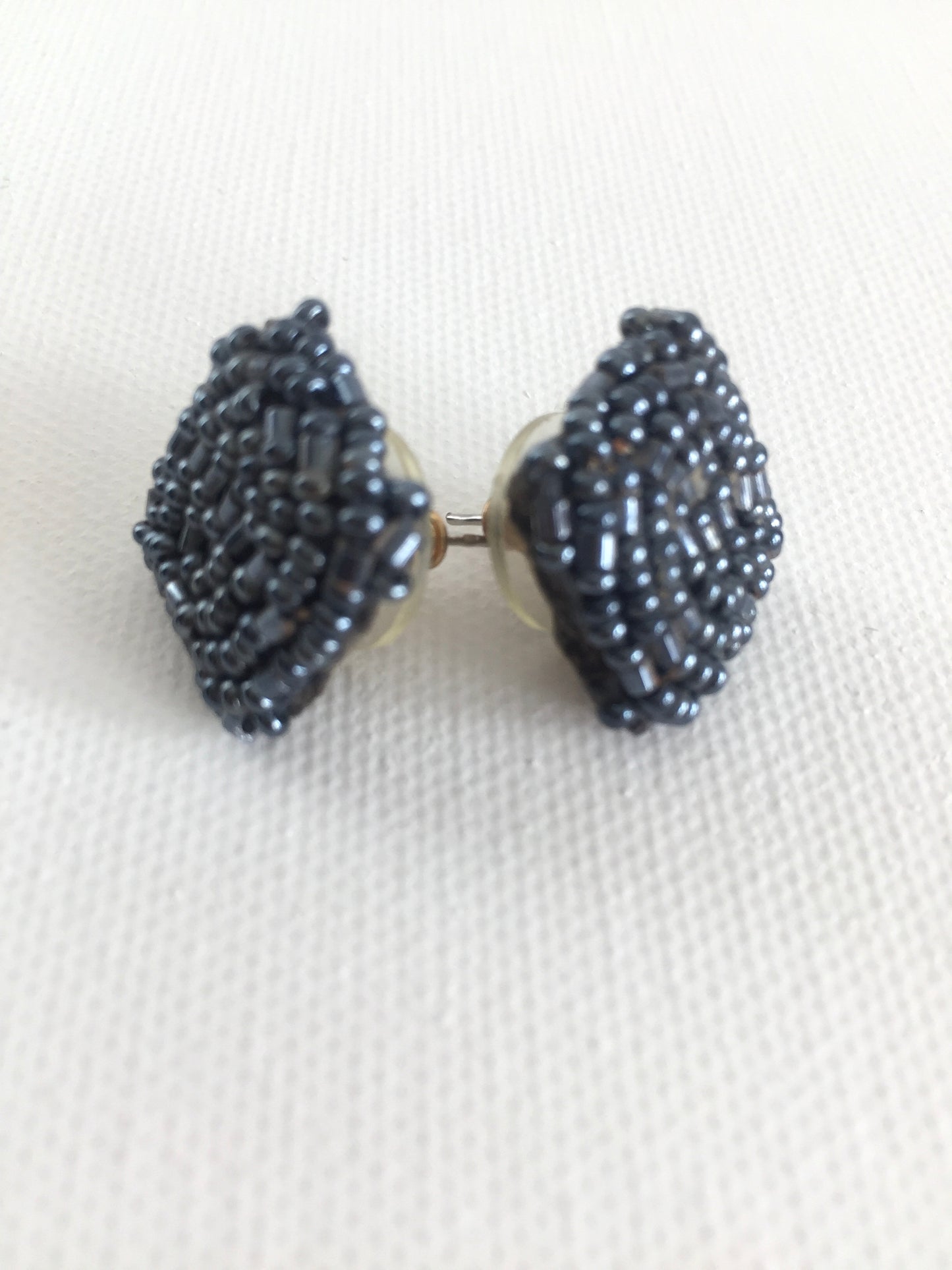 Victorian Glass Seed Bead Earrings