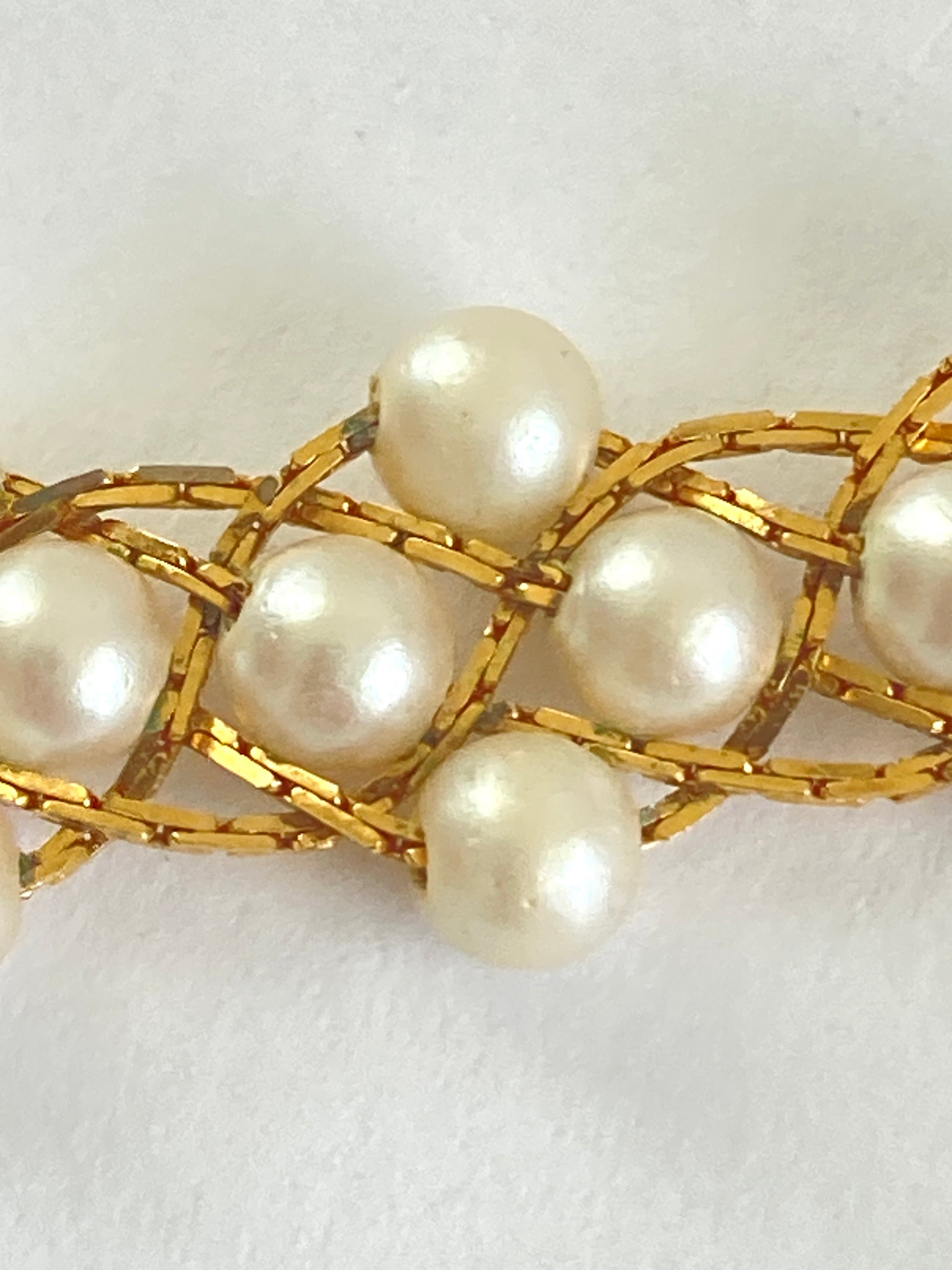 Napier Braided Pearl Necklace