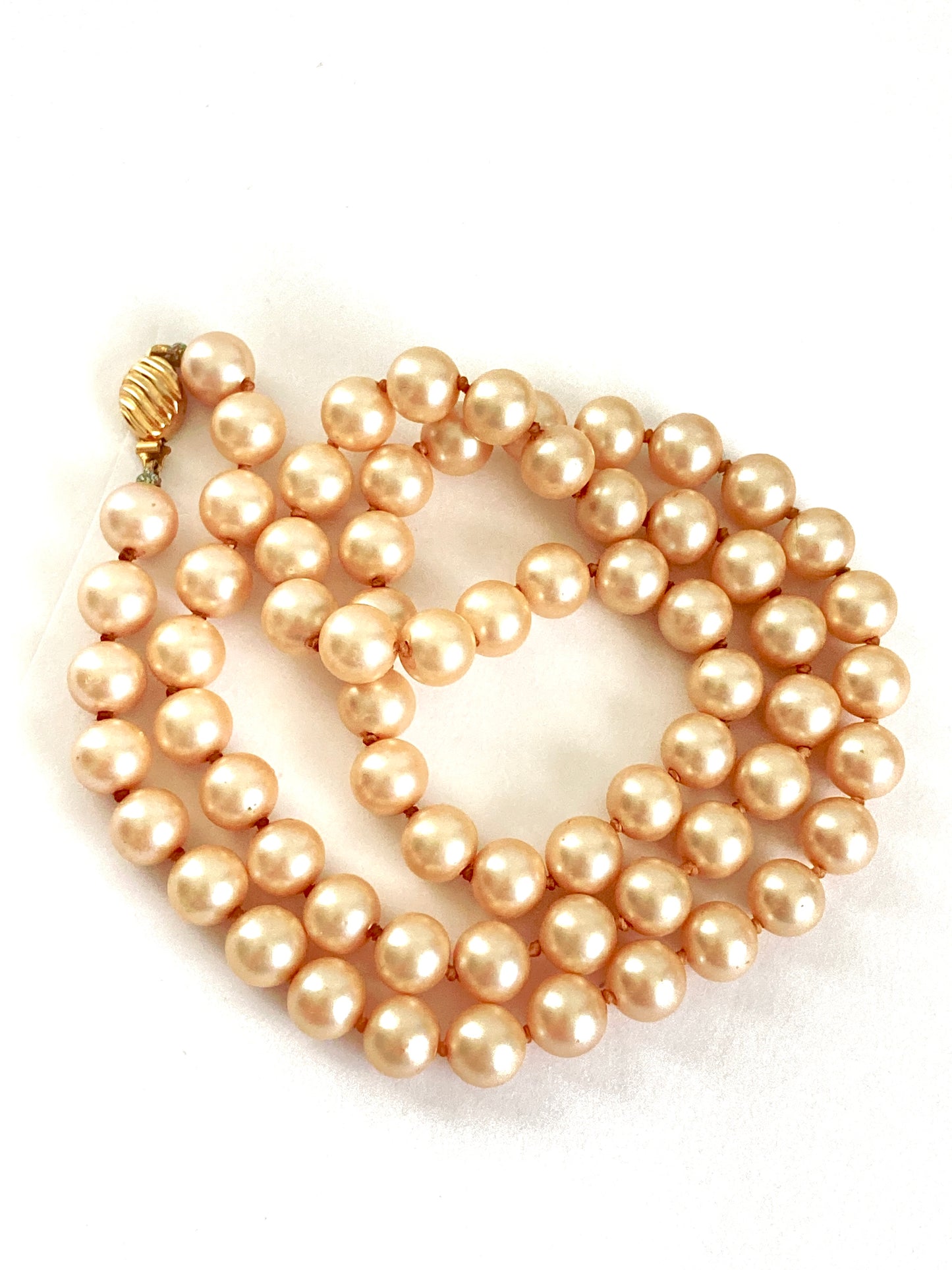 Marvella 24" Cream Pearl Necklace