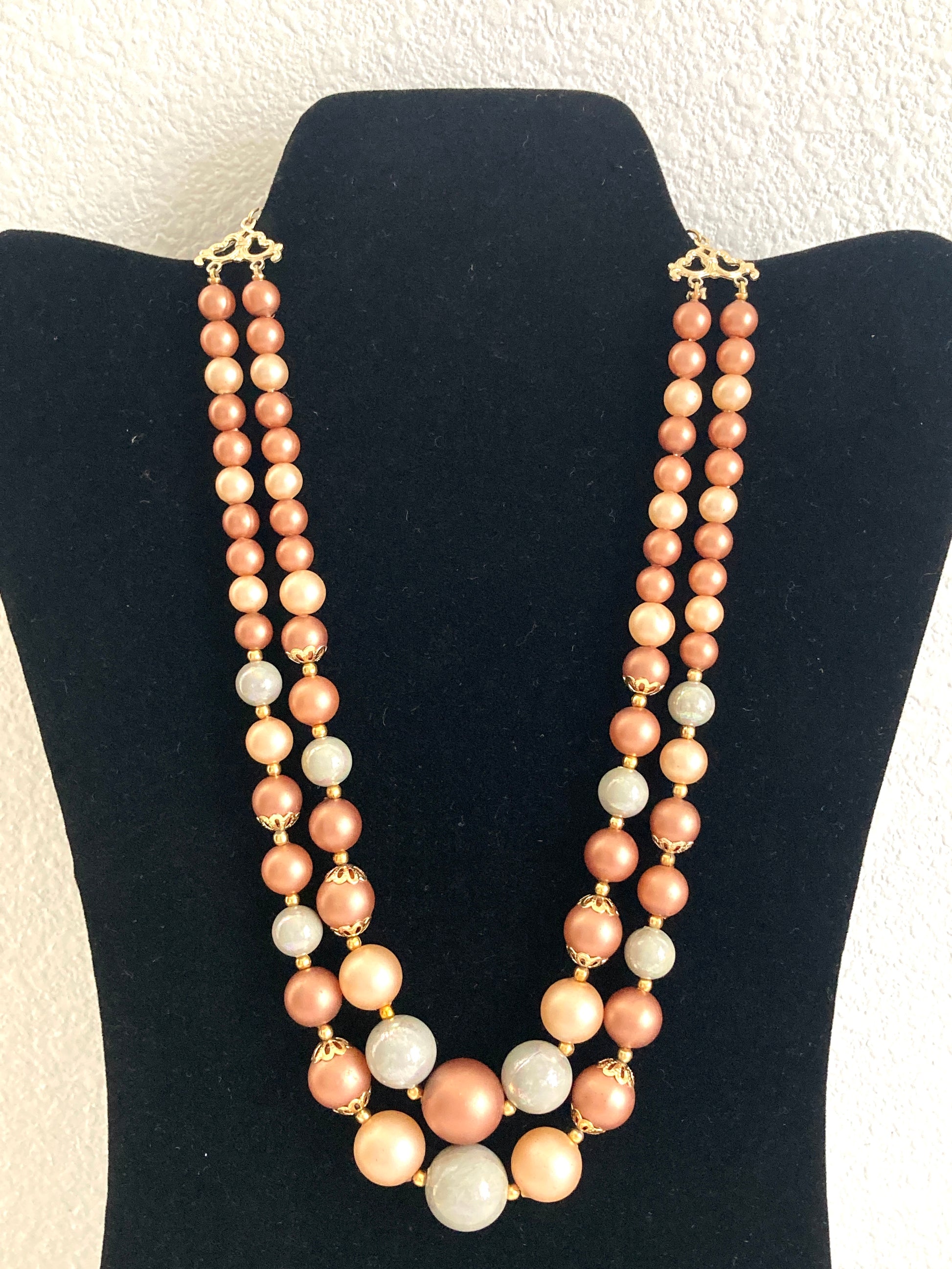 Double Strand Beaded Necklace Hong Kong