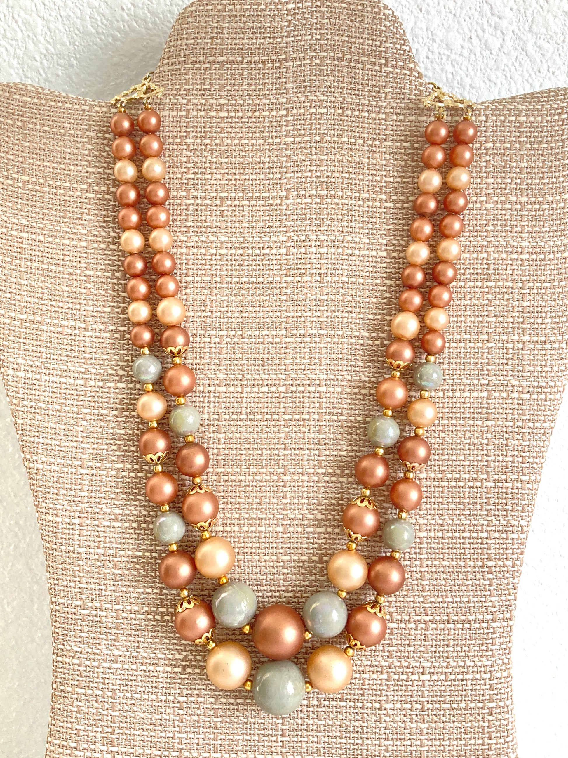 Double Strand Beaded Necklace Hong Kong