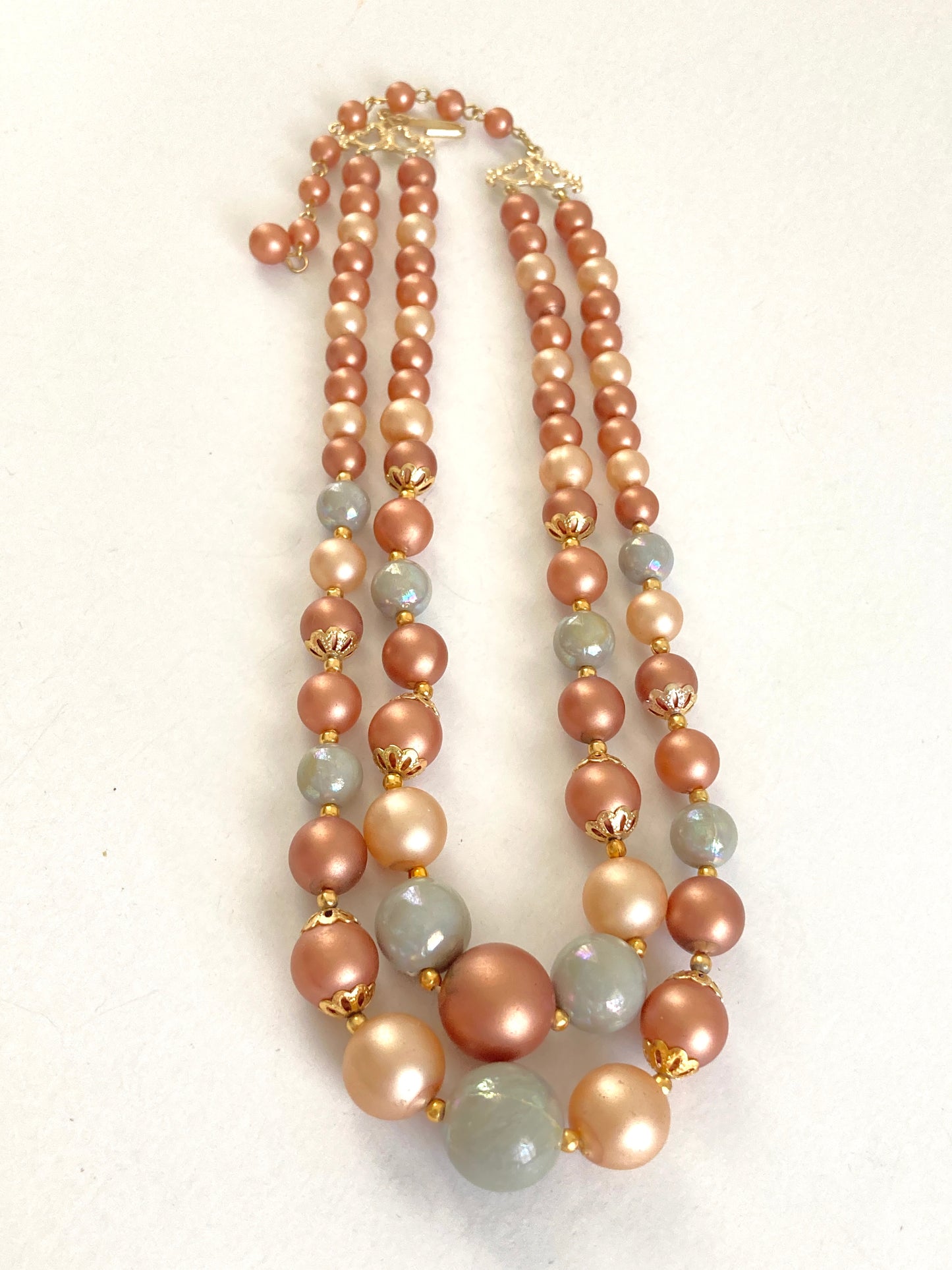 Double Strand Beaded Necklace Hong Kong