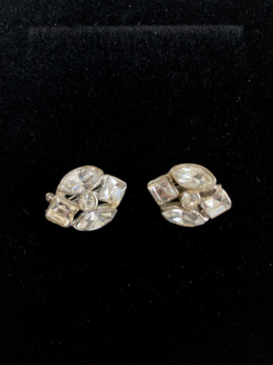 Pair of Rhinestone Scatter Pins